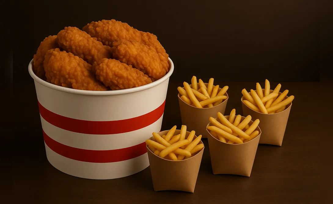 Boneless Bargain Bucket 10pcs